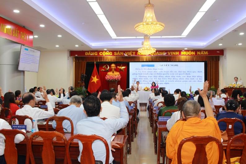 Toàn tỉnh có 2 phường và 3 xã giữ nguyên không thực hiện sắp xếp